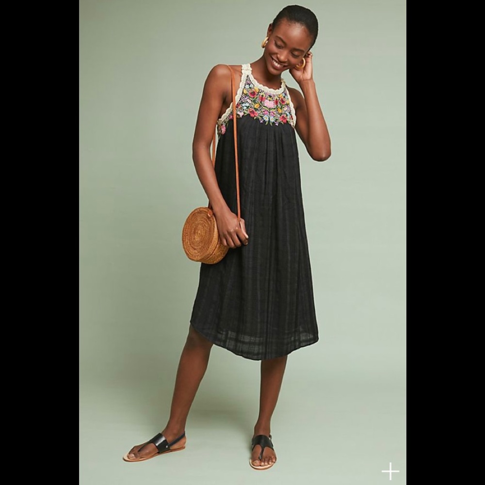 Mosley Embroidered Dress